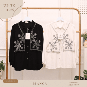Bianca Malla Fashion Atasan Utama Bordir