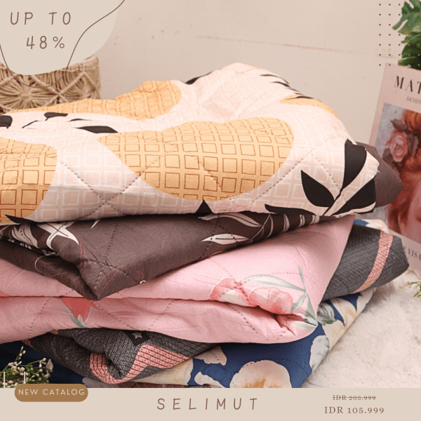 Selimut Bed Cover (SELIMUT ONLY) – Motif Elegan & Nyaman Malla Fashion