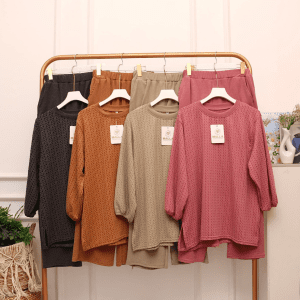 Miselia Setelan Celana Knit Premium – Malla Fashion Official